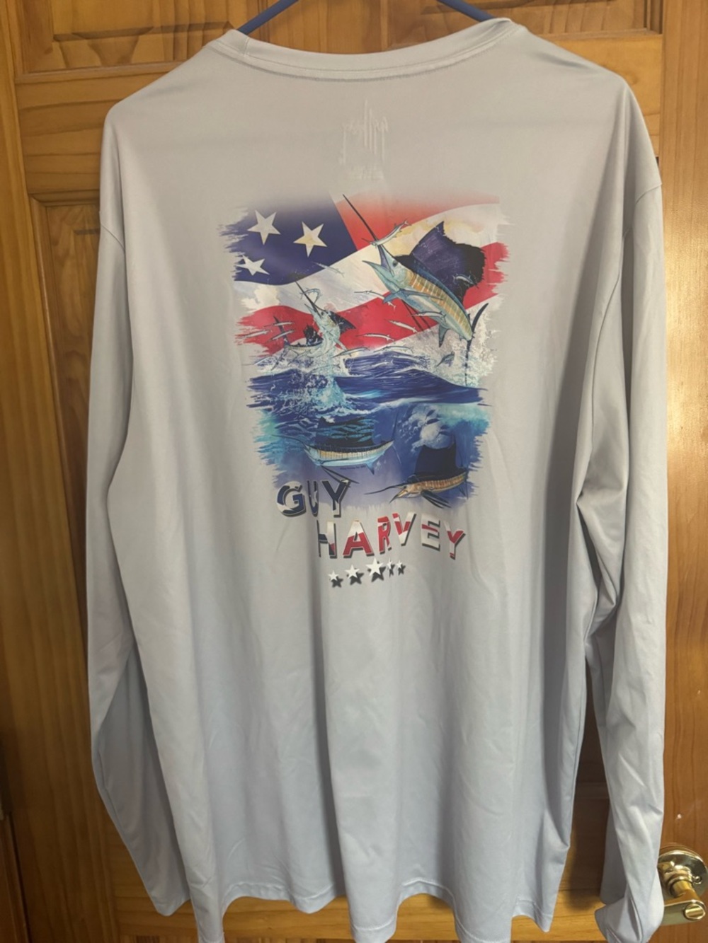 Guy Harvey Men’s Fishing Long Sleeve Shirt